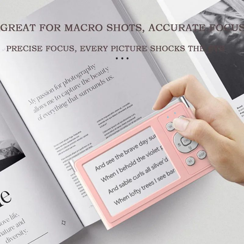 4K Digital Cameras CCD Microcamera 50MP Camara Fotografica Profesional Digital Portable Video Camera COMS 16x Zoom AF 2.88in IPS