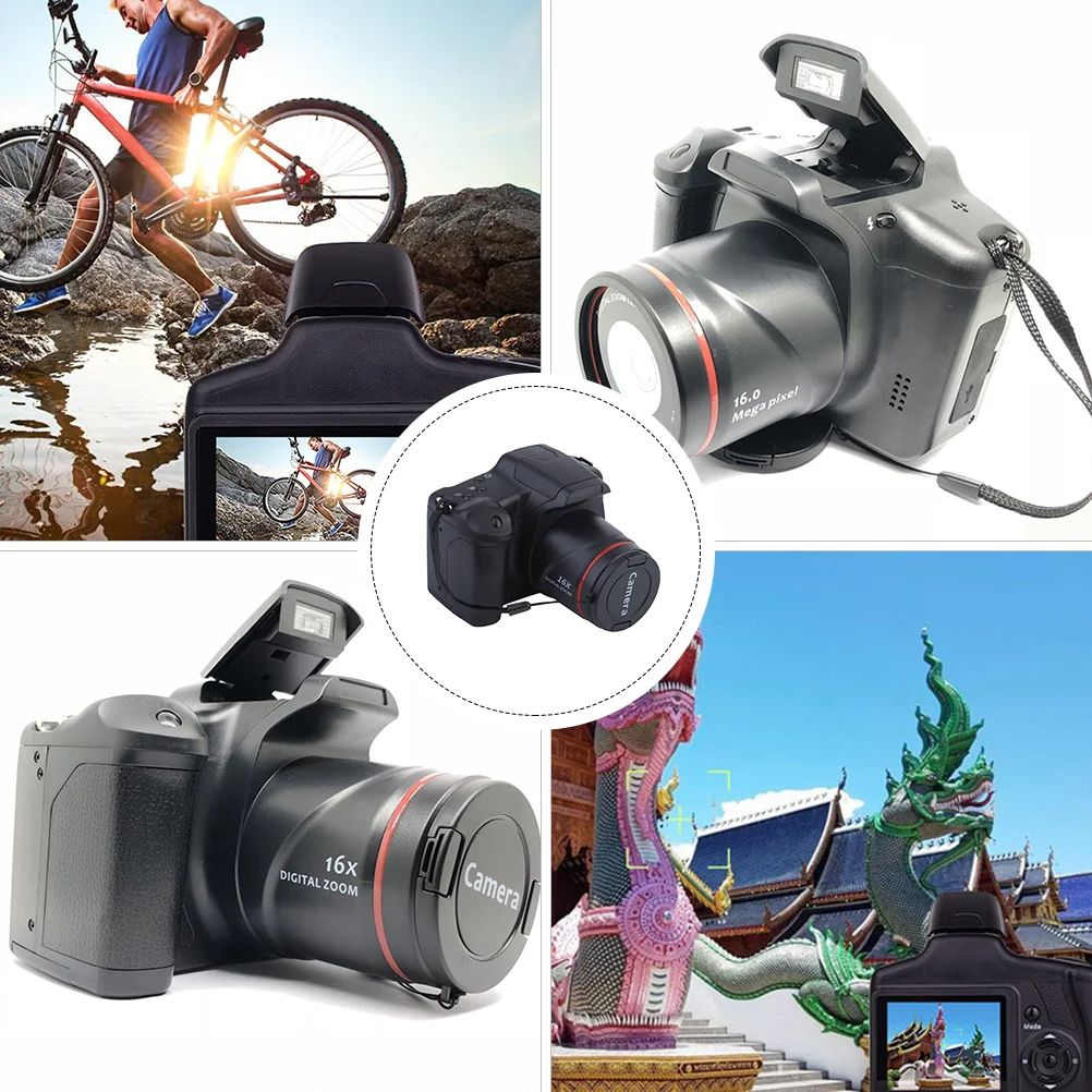Digital Zoom Camera Video Camcorder 1080P Handheld Digital Portable Camera Photographic Professional Photography Camera