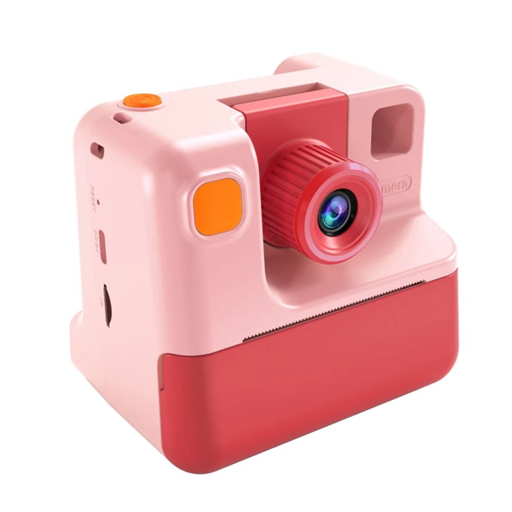 Kids Instant Print Camera Zero Ink Digital Photo Camera 2.0in Screen HD 1080P Video Camera Toys Gifts for Girls Boys Aged 3-12