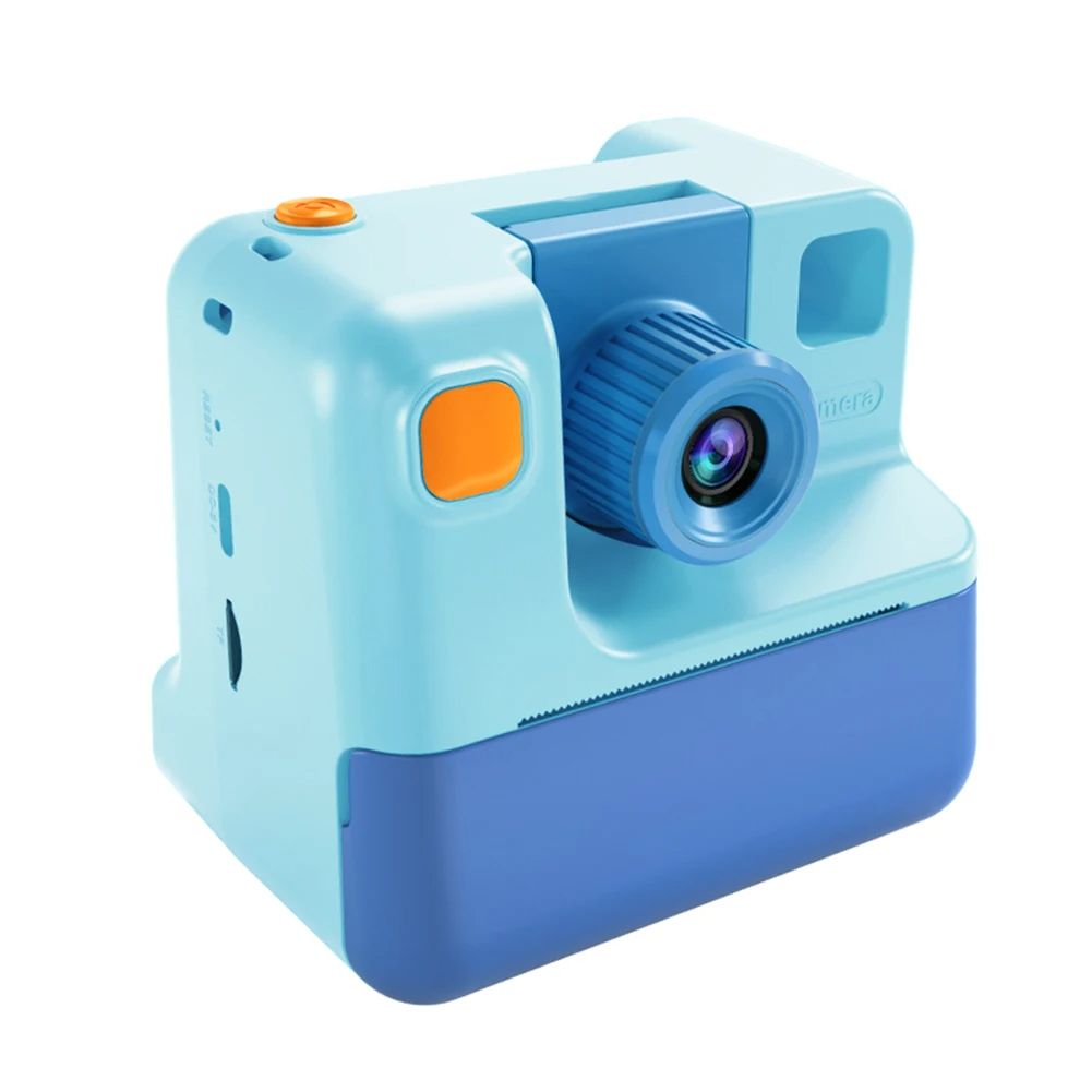 Kids Instant Print Camera Zero Ink Digital Photo Camera 2.0in Screen HD 1080P Video Camera Toys Gifts for Girls Boys Aged 3-12