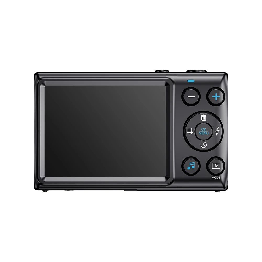 Digital Camera Children Camera for Children Gift Camcorder with 18x Zoom Compact Cameras 4K HD Cameras for Instant Photography