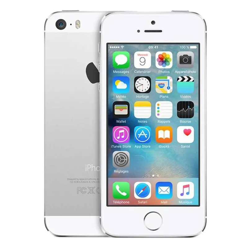 Refurbished Smartphones iPhone 5S  1GB RAM+16GB ROM 2G/3G/4G LTE  IOS Unlocked phones Fingerprint 4.0''Inch Smartphone Unlocked phones