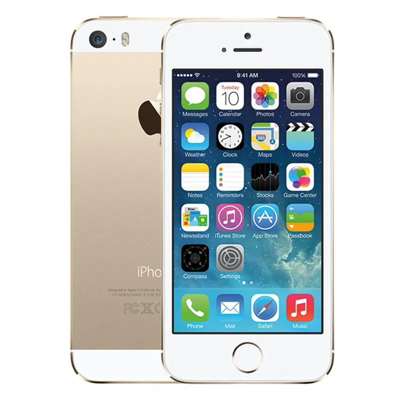 Refurbished Smartphones iPhone 5S  1GB RAM+16GB ROM 2G/3G/4G LTE  IOS Unlocked phones Fingerprint 4.0''Inch Smartphone Unlocked phones