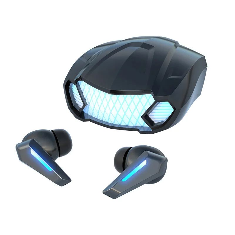 New Wireless Headphones LED Light Game Earbuds with Mic Bluetooth Earphones Noise Reduction Stereo Wireless Bluetooth Headset