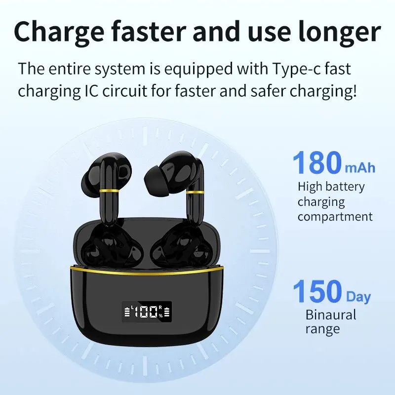New Private Model J2 Wireless Bluetooth Headset Low Latency Tide Play Music Long Endurance