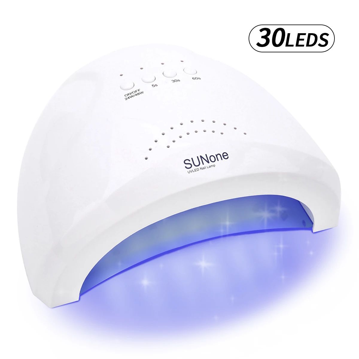 30LEDS Powerful Nail Dryer With Smart Sensor UV LED Nail Lamp For Curing All Gel Nail Polish Professional Manicure Equipment