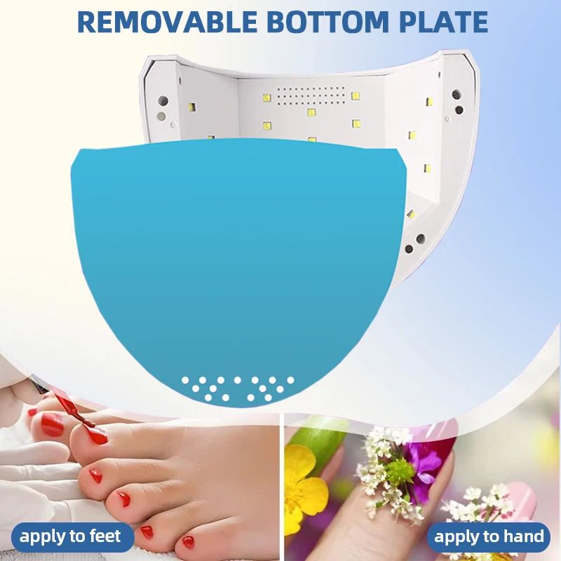 30LEDS Powerful Nail Dryer With Smart Sensor UV LED Nail Lamp For Curing All Gel Nail Polish Professional Manicure Equipment