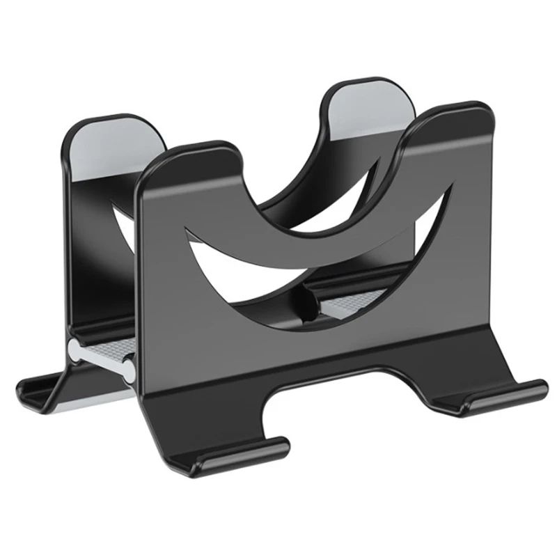 1pcs Vertical Stand For Mini Aluminum Alloy Laptop Desktop Stand Anti-Slip Adjustable Computer Holder