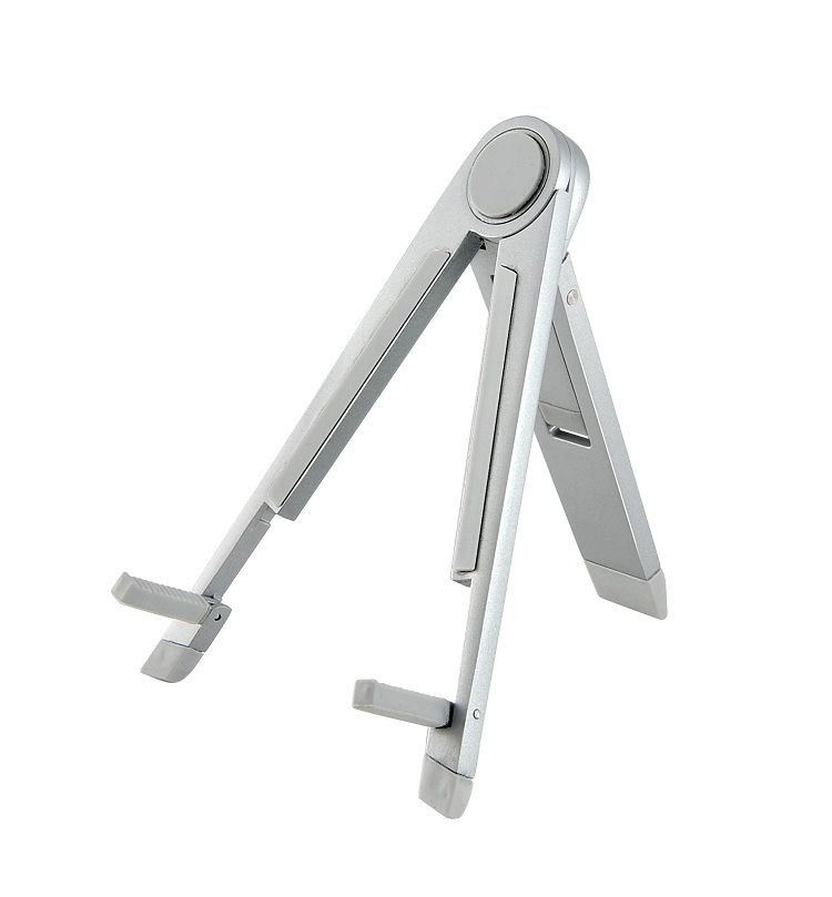 Mobile phone and tablet stand tripod foldable and portable metal desktop tablet support stand