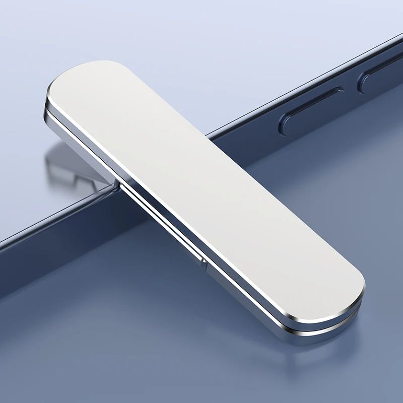 Collapsible Aluminum alloy Phone Grip Holder for desk , Universal 360 Degrees Rotating Fold-able Cellphone Holders