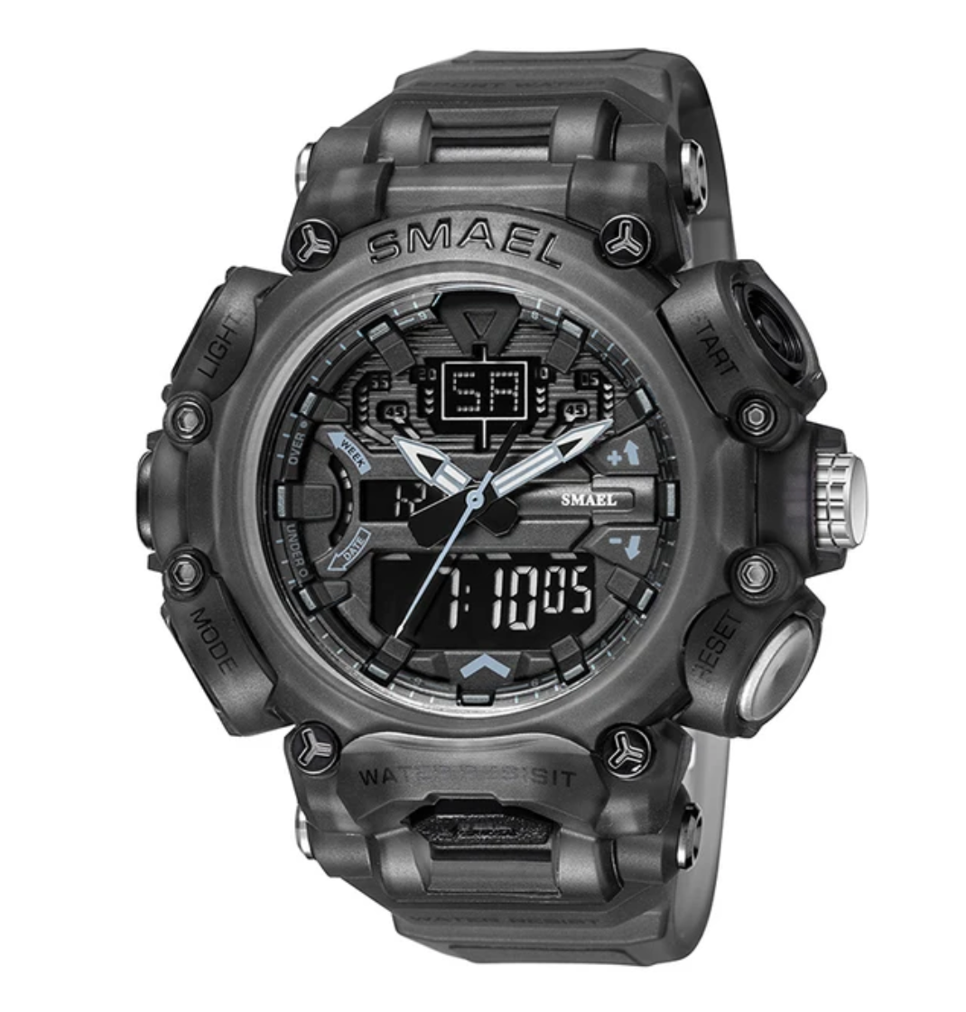 Sport Watch Men SMAEL Brand Toy Mens Watches Military Army S Shock 50m Waterproof Wristwatches Fashion Men Watches Sport