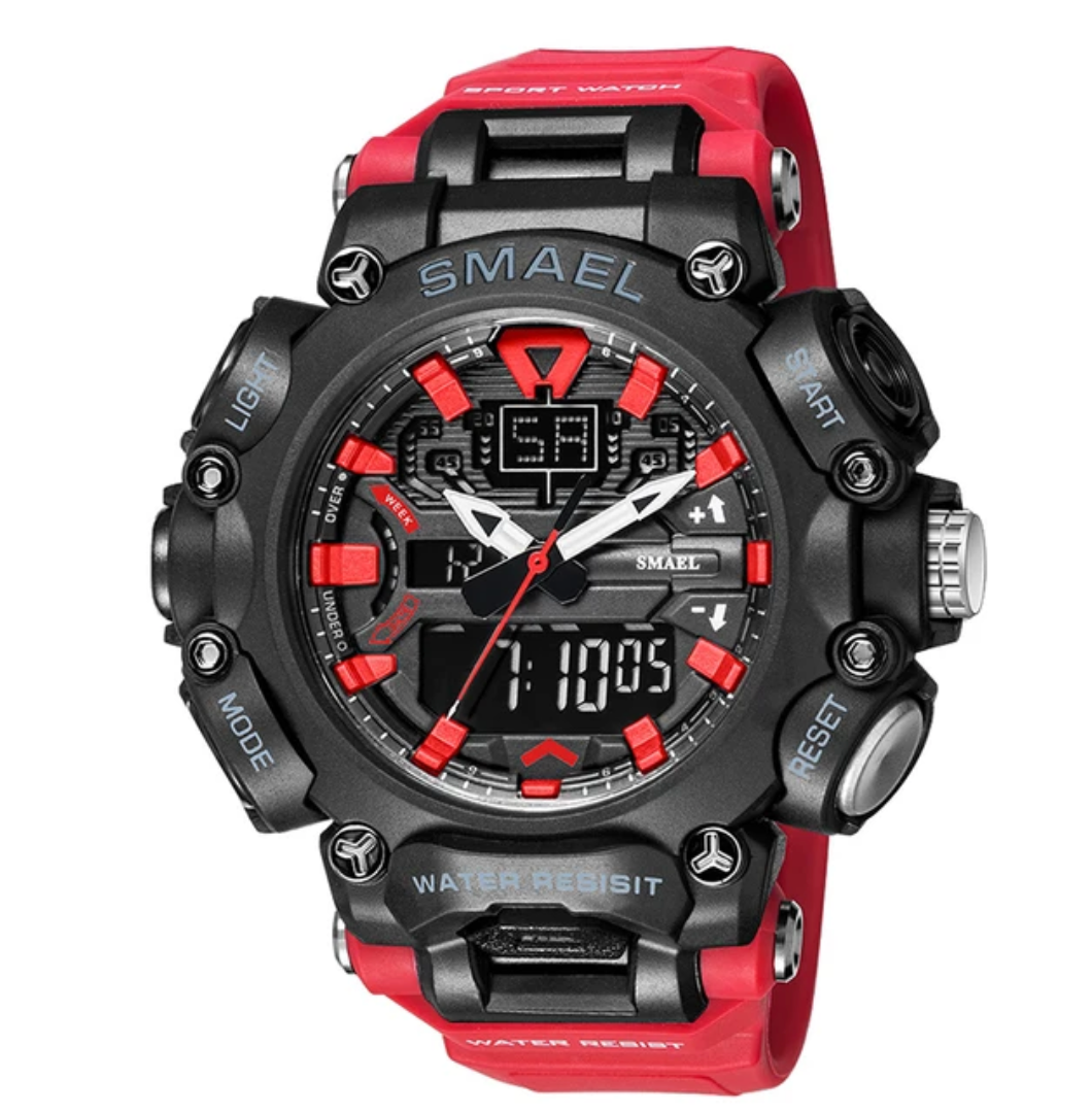 Sport Watch Men SMAEL Brand Toy Mens Watches Military Army S Shock 50m Waterproof Wristwatches Fashion Men Watches Sport