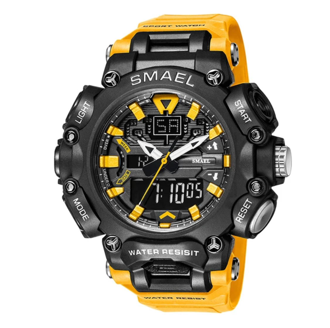 Sport Watch Men SMAEL Brand Toy Mens Watches Military Army S Shock 50m Waterproof Wristwatches Fashion Men Watches Sport