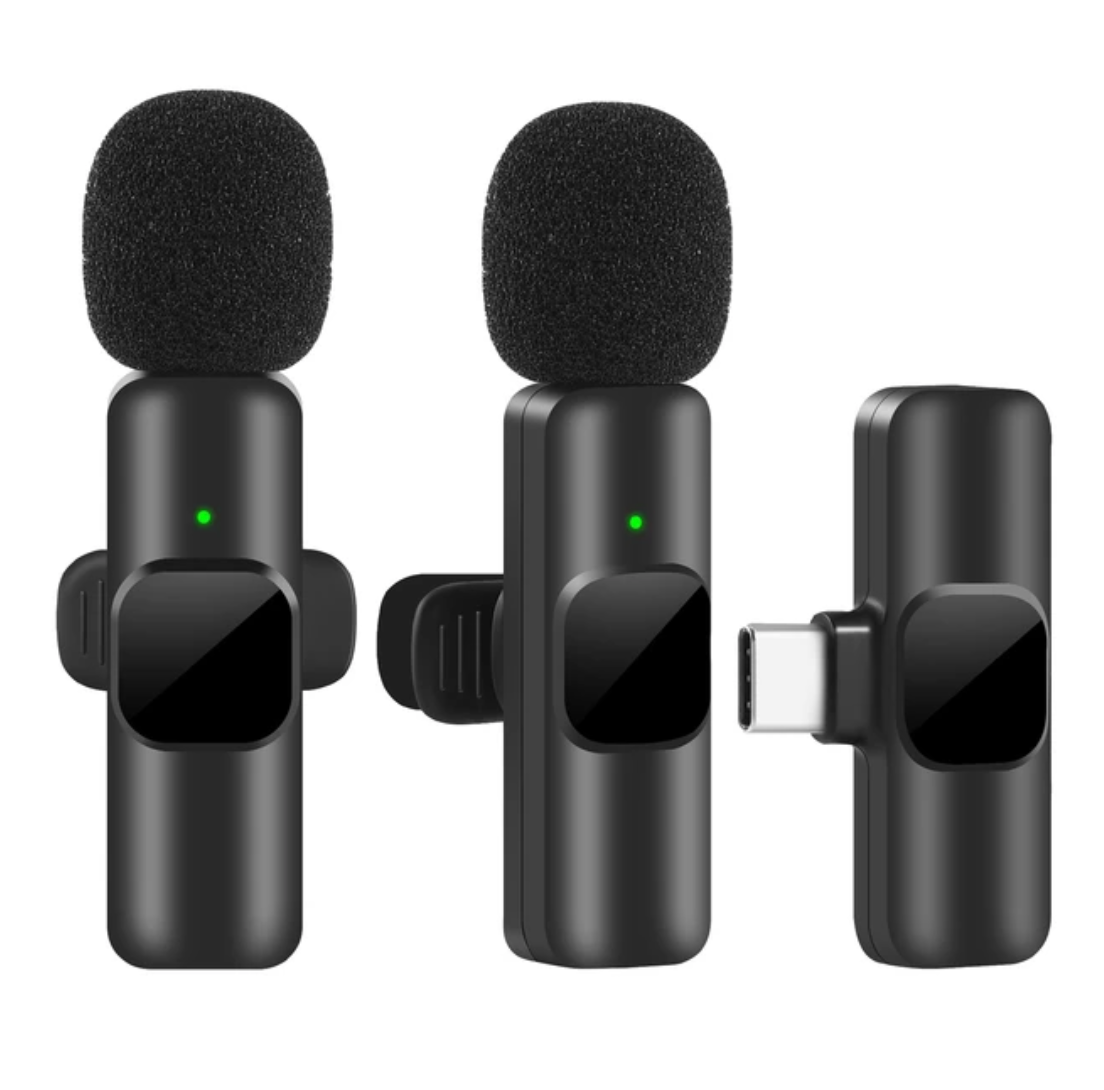 avalier Microphone K9 Broadcast Direct for iPhone Live Streaming for Android Phones Lapel Mic Wireless