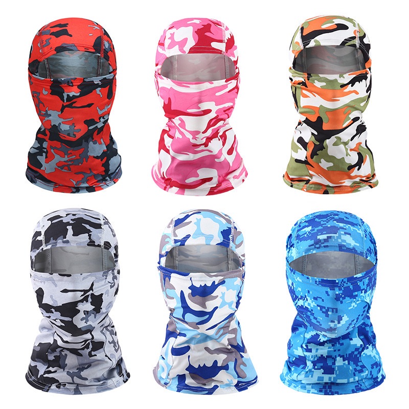 Tactical Camouflage Balaclava Full Face Mask Ski Bike Cycling Army Hunting Head Cover Scarf Multicam Military Cap Bandanas Men