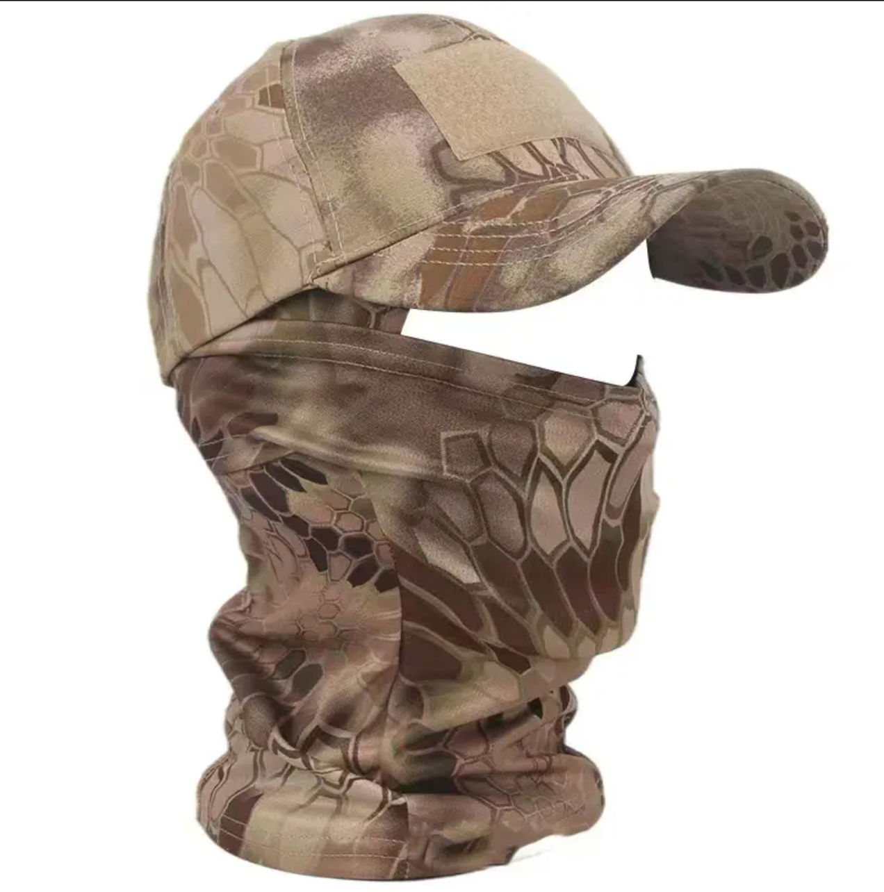 Military Tactical Balaclava Baseball Caps Full Face Mask Set Men Summer Snapback Sun Hat Outdoor Hunting Camouflage Balaclava