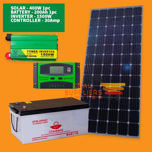Commercial Solar System Fullkit 400watts