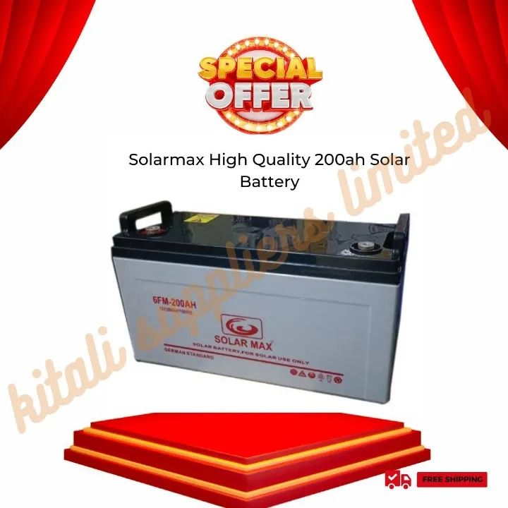200ah 10hr free maintenance dry cell battery