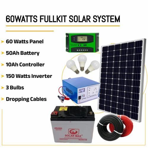 60watts solar fullkit system
