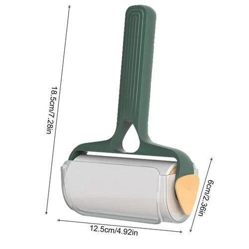 Lint Roller Tearable Sticky Roll Paper Fur/Dust Remover