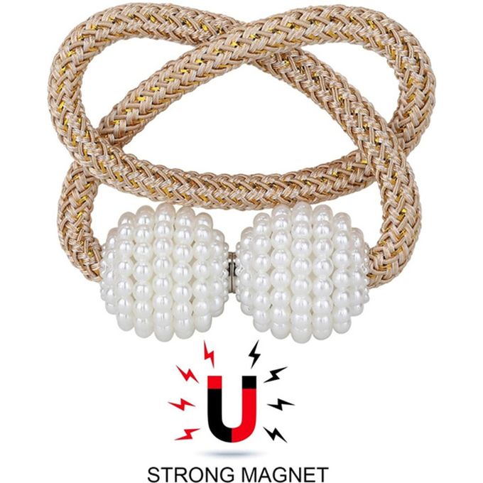 Pearl Curtain Tie Back Curtain Buckle Holder