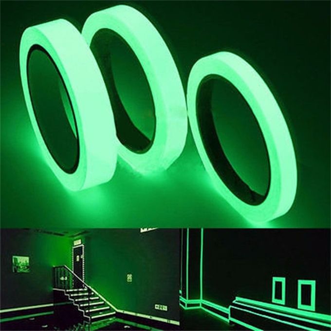 Safety Reflective Glow In The Dark Luminous Emergency Lines Wall Stickers Home Appliance PVC