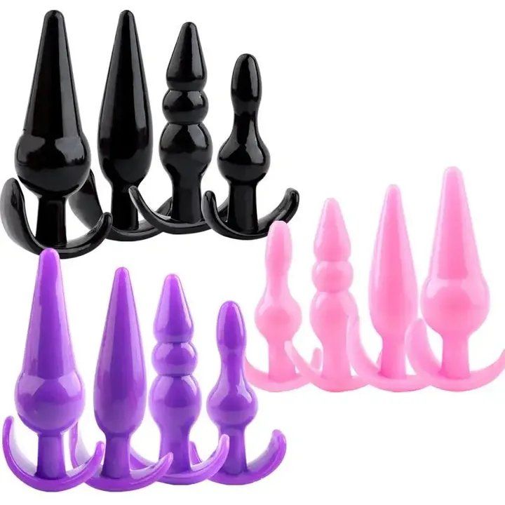 Anal Vibrator Plug Sex Silicone Dildo Stimulate