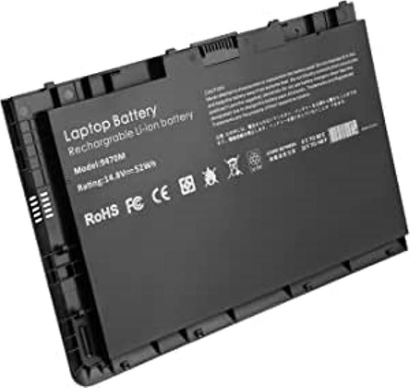 Battery For HP EliteBook Folio 9470 9480 9470M 9480M Black