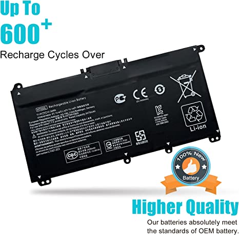 HT03XL L11119-855 Laptop Battery for HP Pavilion 15-CS 15-CW 15-CU 15-DA 15-DB 15-DW 14-CE 14-CF 14-DF 17-CA 15-DW0033NR 15-cu1xxx 15-cw1xxx 15-CS0053CL 17-by0xxx L11421-542 HSTNN-DB8R HT03041XL