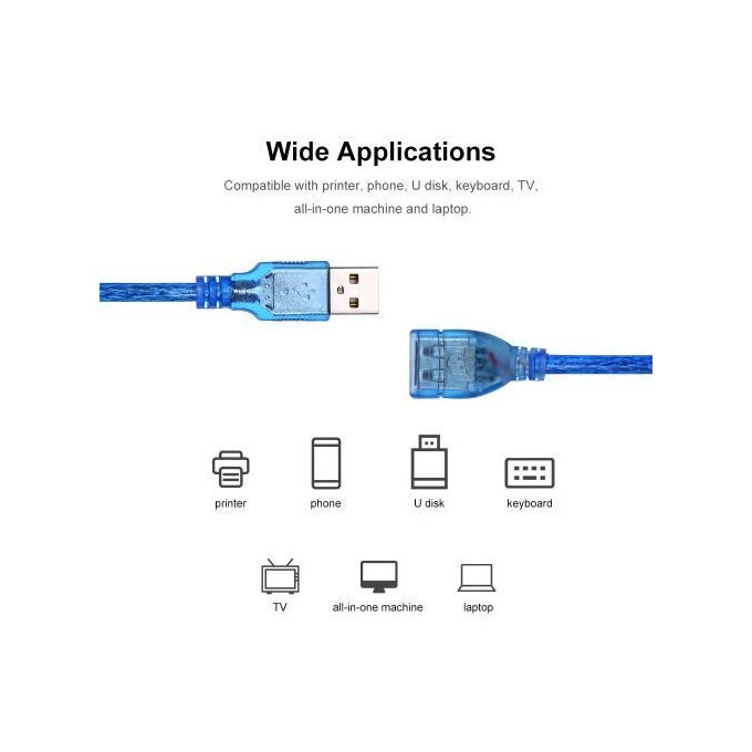 5M USB Male to Female Usb Extension cable