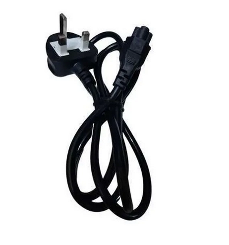 Long Lasting Durable UK Clover Mains Power Cord Flower Cable For Laptop Adapter Charger