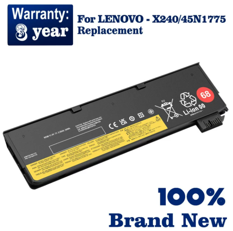 Laptop Battery For Lenovo ThinkPad X240 X240S X250 X260 X270 T440 T440S T450 T450S T460 T460P T470P T550 T560 W550 L450 L460