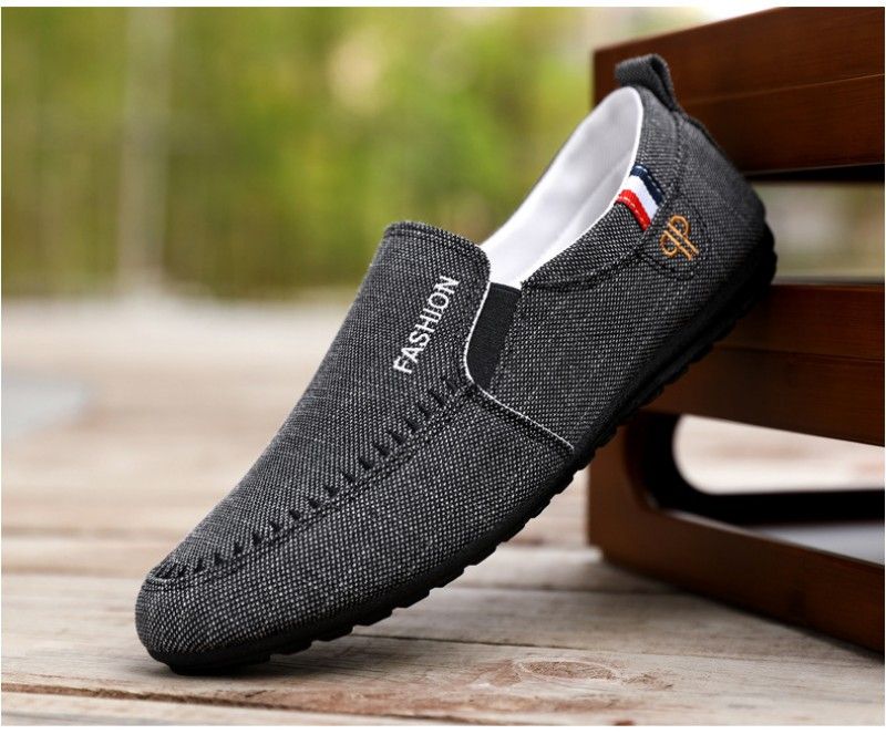 New shoes Men's fashion men's casual shoes Fashion all match board shoes Breathable canvas shoes men