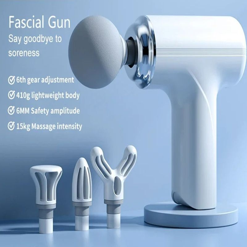 Vibration Massage Gun Rechargeable Wireless Muscle Relaxation Massager Mini Professional Fitness Portable Electric Fascia Gun