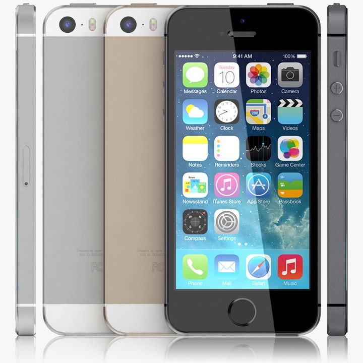 Refurbished Unlock Apple iPhone 5s 16GB/32GB+1GB Smart Phone 4.0-inch 8MP+1.2MP Camera 2G/3G/4G Phones without/with Fingerprint SmartPhone iPhone5S Original 1136x640-pixel mobile phone Retina display