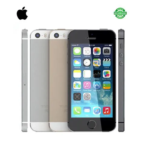 Refurbished Unlock Apple iphone 5s 16GB/32GB+1GB Smart Phone without/with Fingerprint iPhone5s 4.0-inch 8MP+1.2MP Camera SmartPhone Original 1136x640-pixel resolut iphone5s mobile phone Retina display