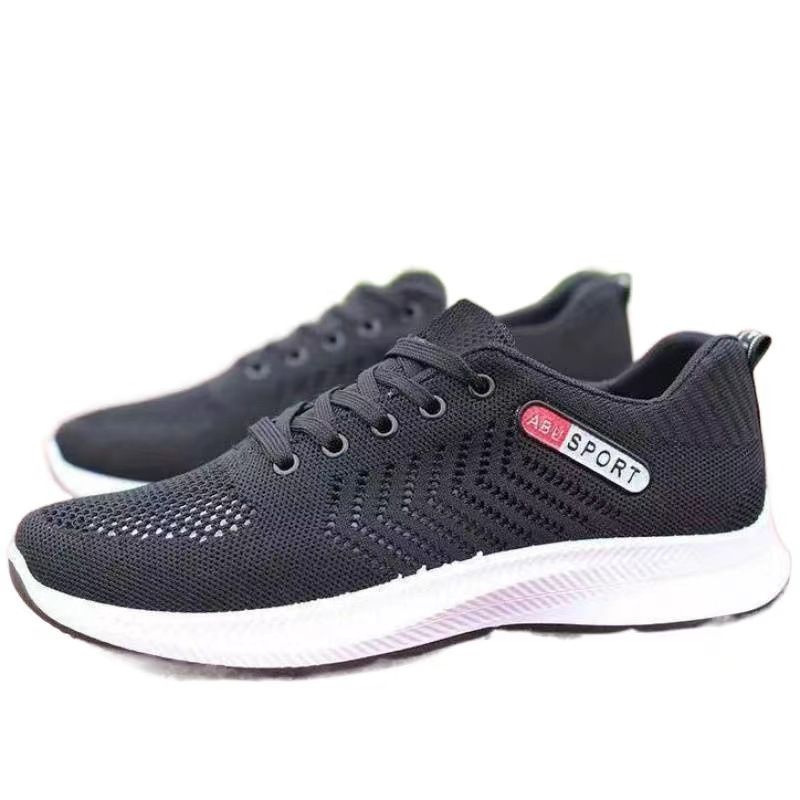 Men's Shoes Athletic Running Shoes New Feijie Breathable Casual Running Shoes Student Mesh Sports Shoes Casual Shoes Sneakers Shoes Black,EU41