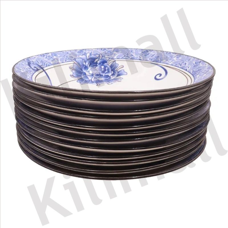【Promotion】Nice One 12Pcs /Set  8inch Classique  Porcelain Dinner Dish Plates（BYD-PLATE-51 PLATE 8INCH 72PCS)