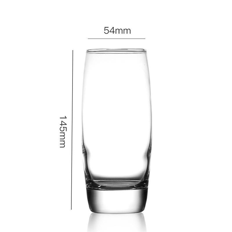 【Without Rack】6PCS 310ML  Drinking Glass Sets, Durable Drinking Cups, Lead-Free Water Cup Set, Drinkware Kitchen Glasses for Cocktail, Iced Coffee, Beer, Tea, Wine, Whiskey, Water ( ES1131 GLASS WARE)