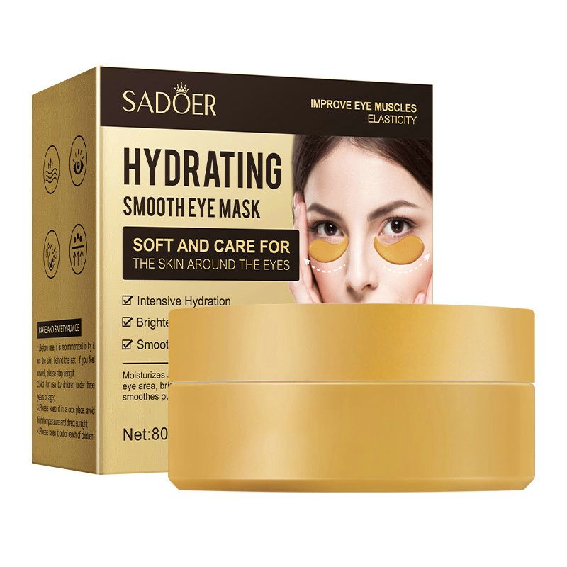 60Pcs Eyes Masks Moisturizing Gel Eye Patches for Puffiness Eye Masks Eye Bags Treatment for Women and Man Eye Patch Gel Anti Wrinkle Under Eye Gel Anti Age Eyes Care Masks Beauty Skin Care