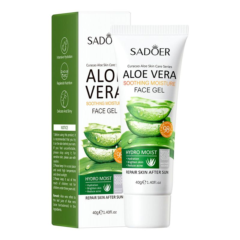Aloe Vera Skin Care Sets Hydrating Anti-Aging Moisturizing Kits includes Face Mousse Cream Face Gel Lipstick Face Masks Hand Cream Skin Care Kits Gift