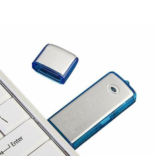 Secret Voice Recorder 8GB Spy USB Flash Disk Hidden Rechargeable Sound