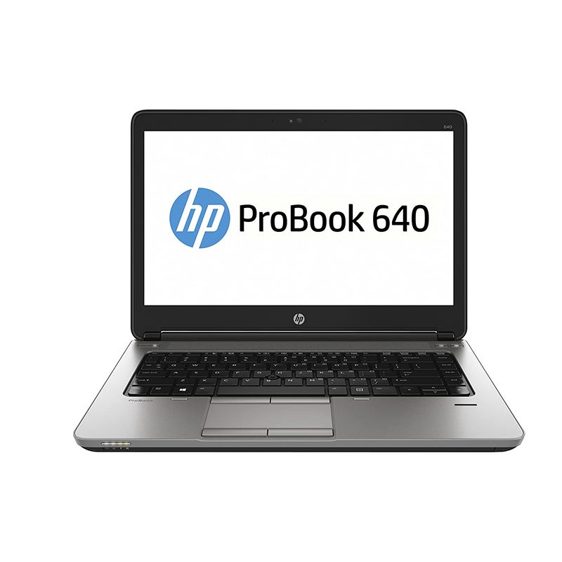Hp Probook 640 G1 - Core i5 4th Gen - 8GB - 500GB HDD - 14" Laptop - Refurbished Notebook - Windows 10 pro Office 2019 Black 14 inch