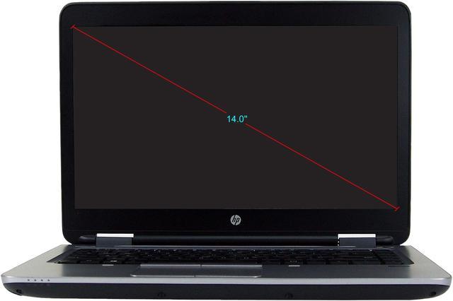 Hp Probook 640 G1 - Core i5 4th Gen - 8GB - 500GB HDD - 14" Laptop - Refurbished Notebook - Windows 10 pro Office 2019 Black 14 inch