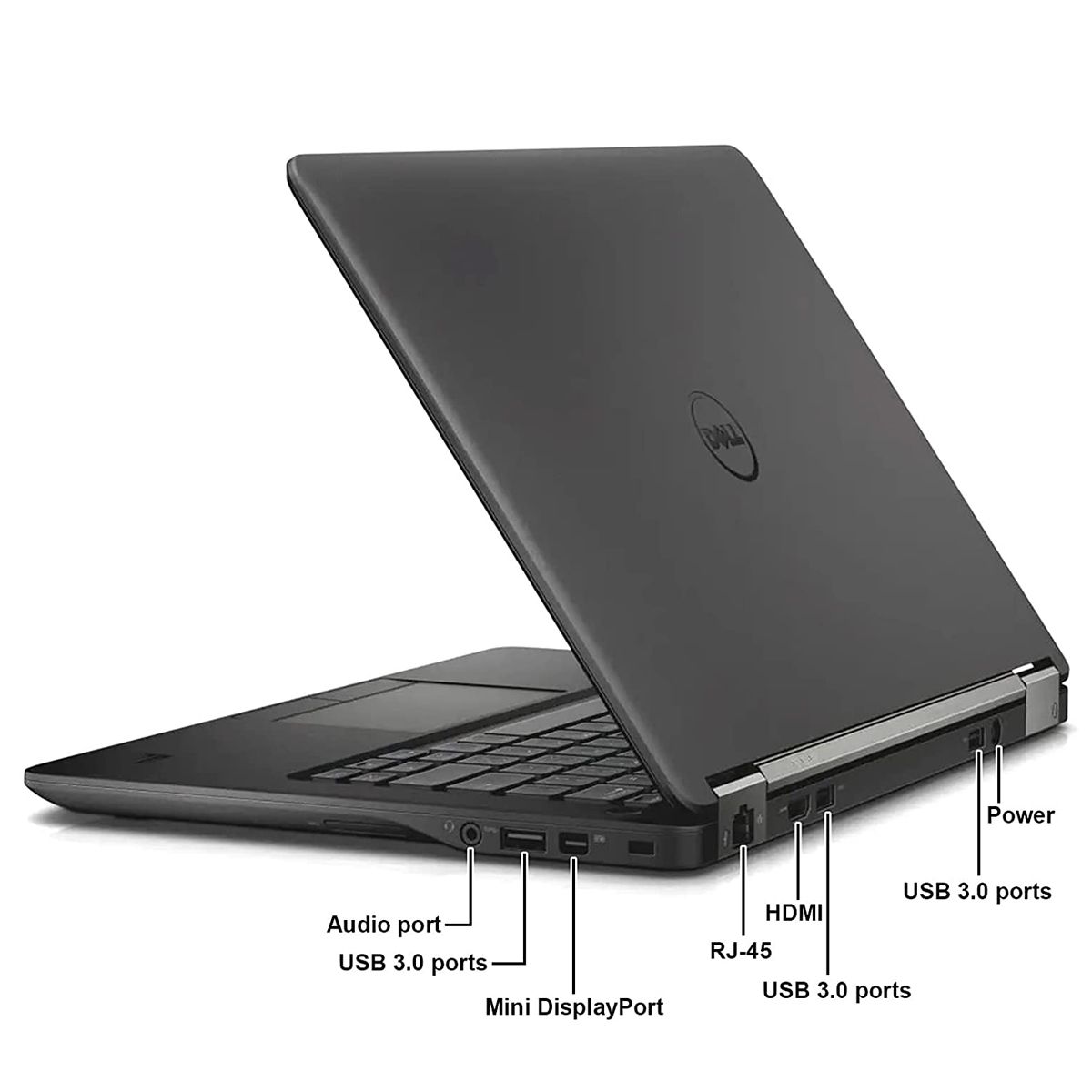Refurbished Dell Latitude E7250 Laptop i5 8GB 256GB 12.5 Inches Display Windows 11 Business Notebook Student laptop Bluetooth Webcam Intel HD Graphics