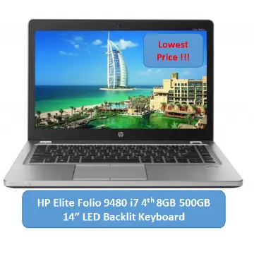 Hp Elitebook 9480 I7 8/500GB HDD Refurbished