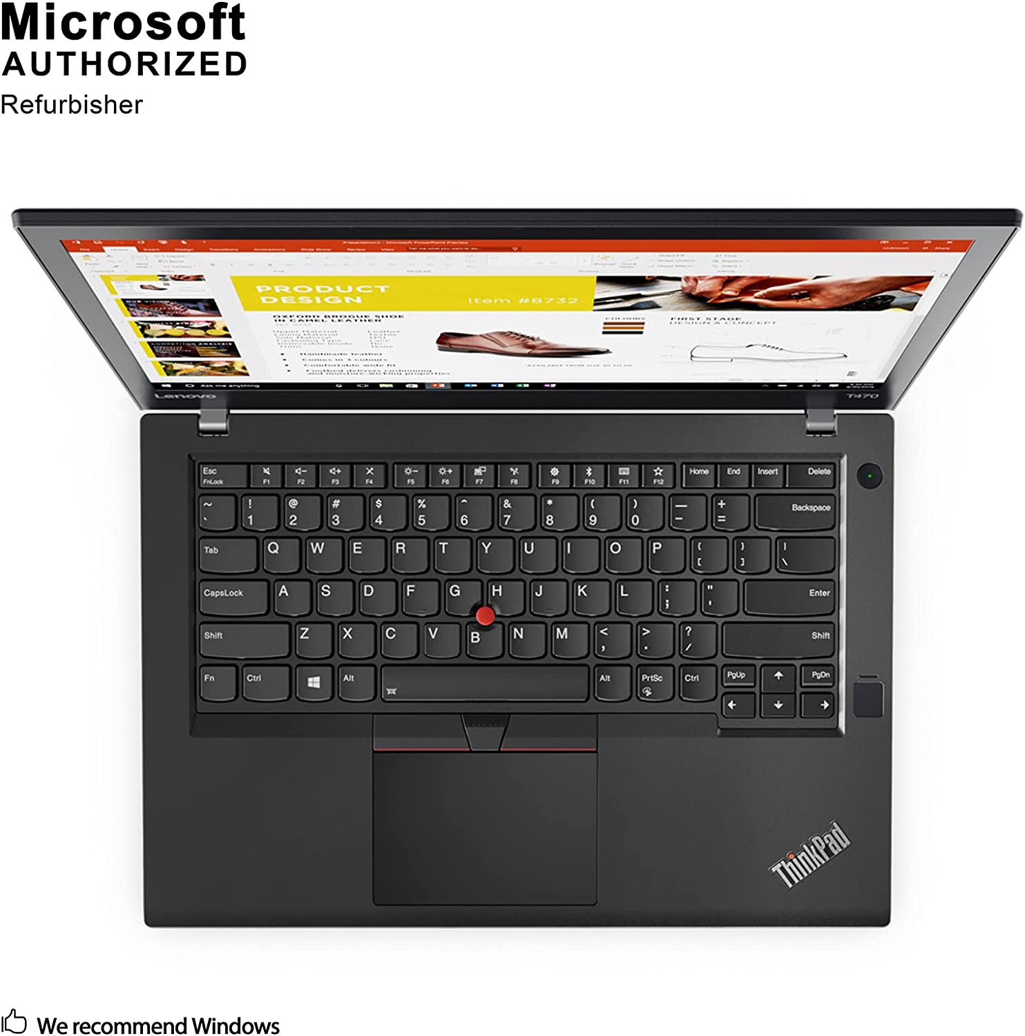 (Free Mouse)Refurbished Laptop Lenovo Thinkpad T470 Core i5 6th 8GB+256GB+14" Windows 10 14" FHD Display Bluetooth Webcam WiFi Intel Graphics 6 Months Warranty laptops