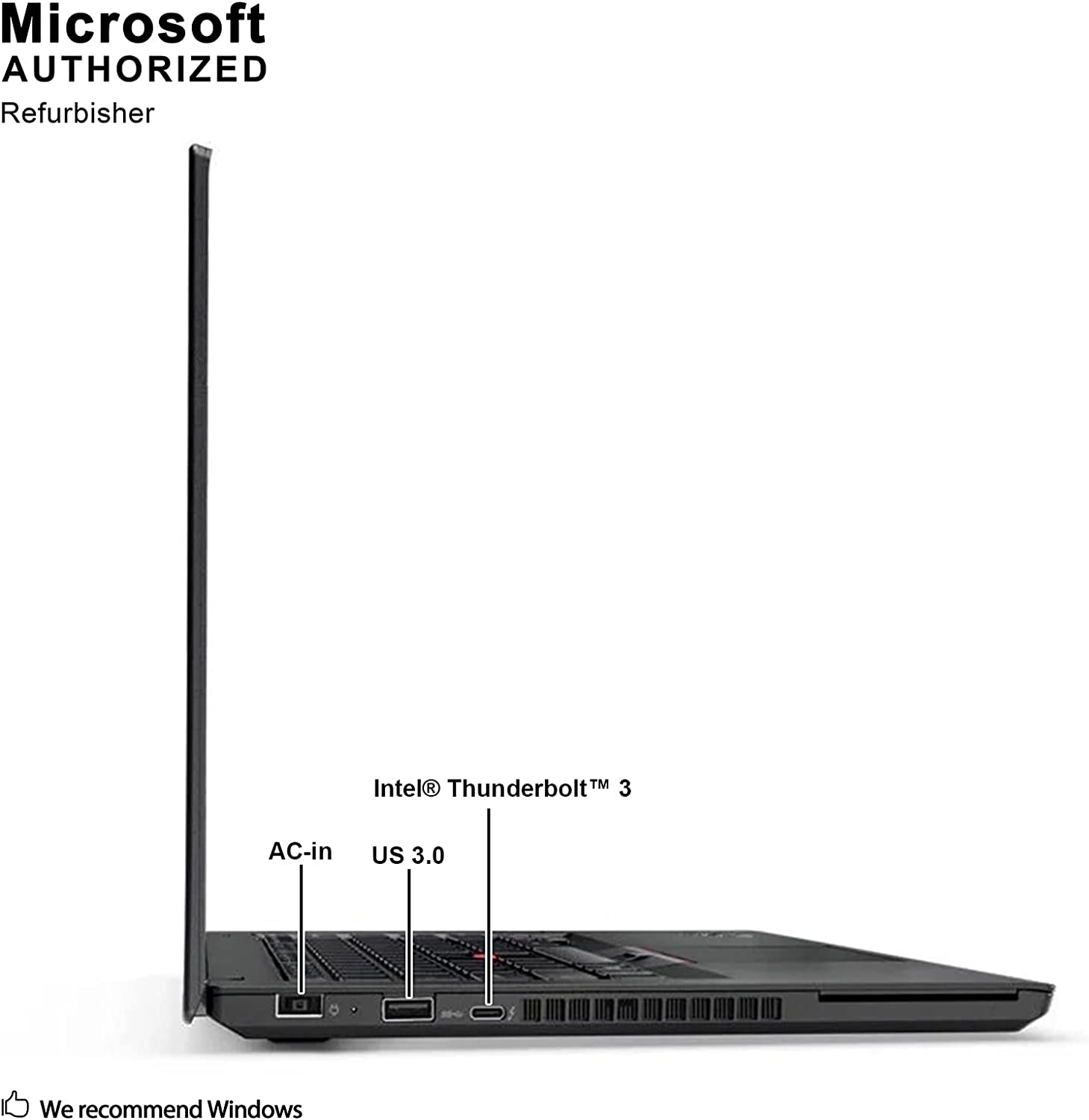 (Free Mouse)Refurbished Laptop Lenovo Thinkpad T470 Core i5 6th 8GB+512GB+14" Windows 10 14" FHD Display Bluetooth Webcam WiFi Intel Graphics 6 Months Warranty laptops