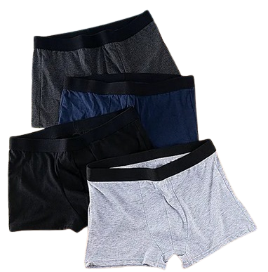 6 Pcs Men’s Cotton Boxers - Stretchy Heavy Cotton, High quality