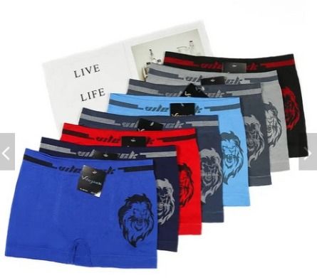 6 PCS PACK MEN'S BOXER SHORTS (Stretchy and comfortable)